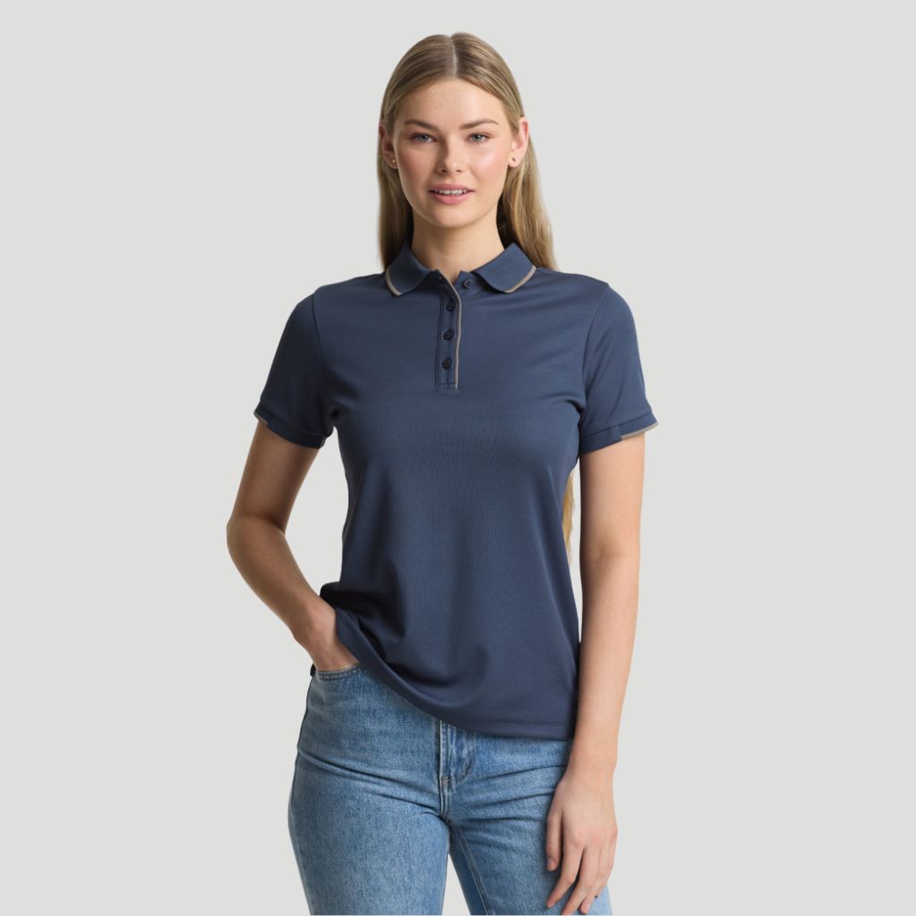 P313LS - Womens Fashion Biz Focus  Polo