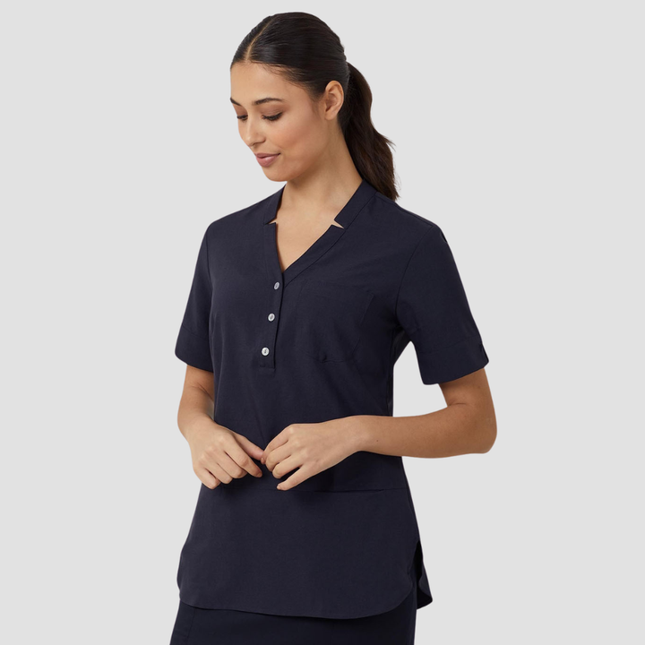 CAT9XQ - Womens NNT Polylin Short Sleeve Tunic