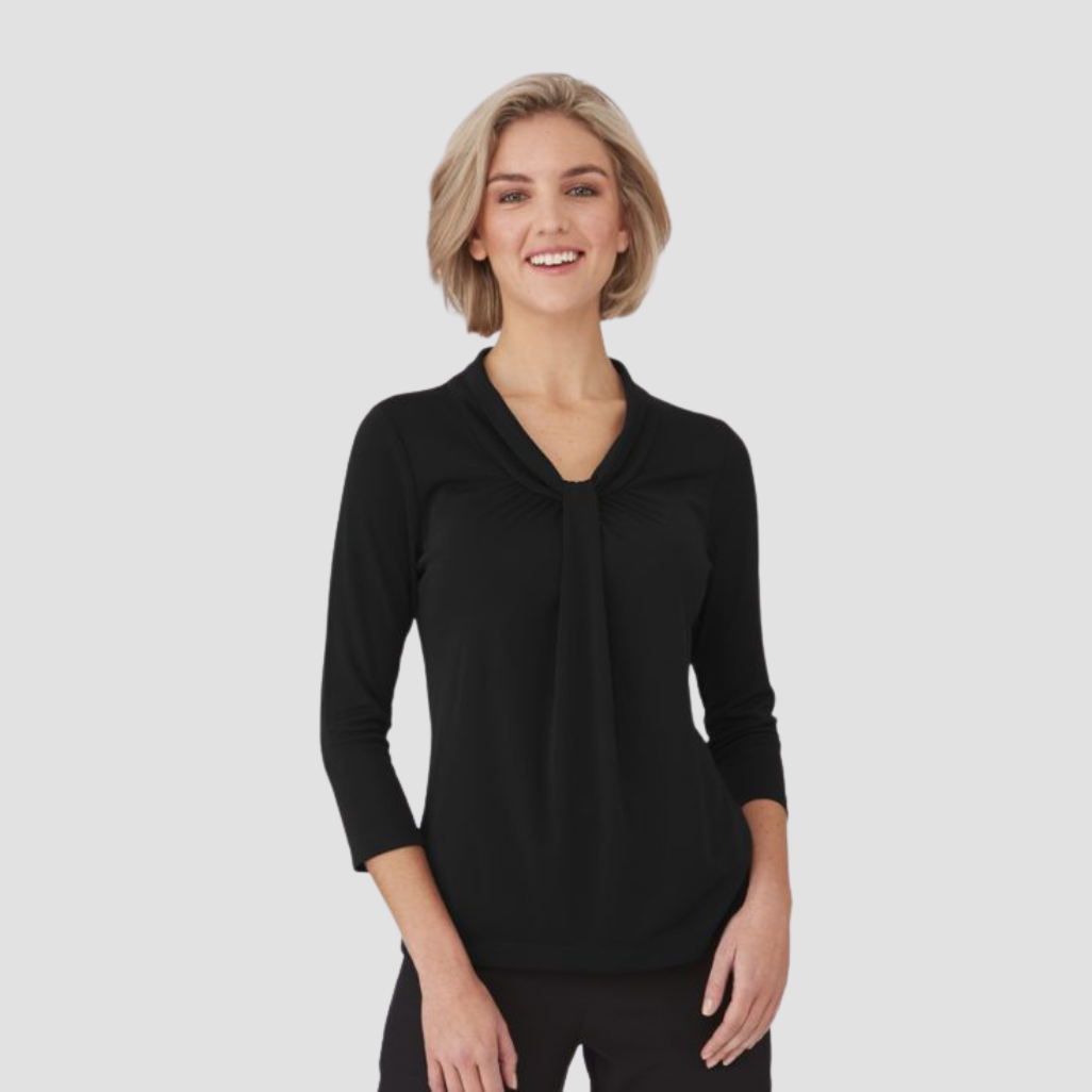 2221 - Womens City Collection Pippa 3/4 Sleeve Top