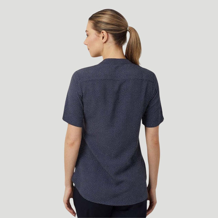CAT9XP - Womens NNT Silvi Print Short Sleeve Tunic