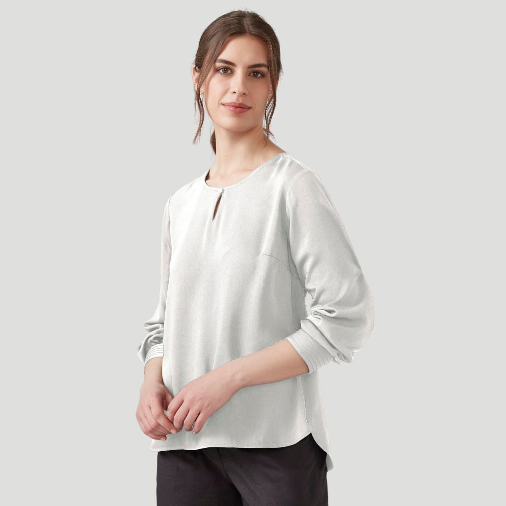 RU569LL - Womens Fashion Biz Evelyn Long Sleeve Blouse