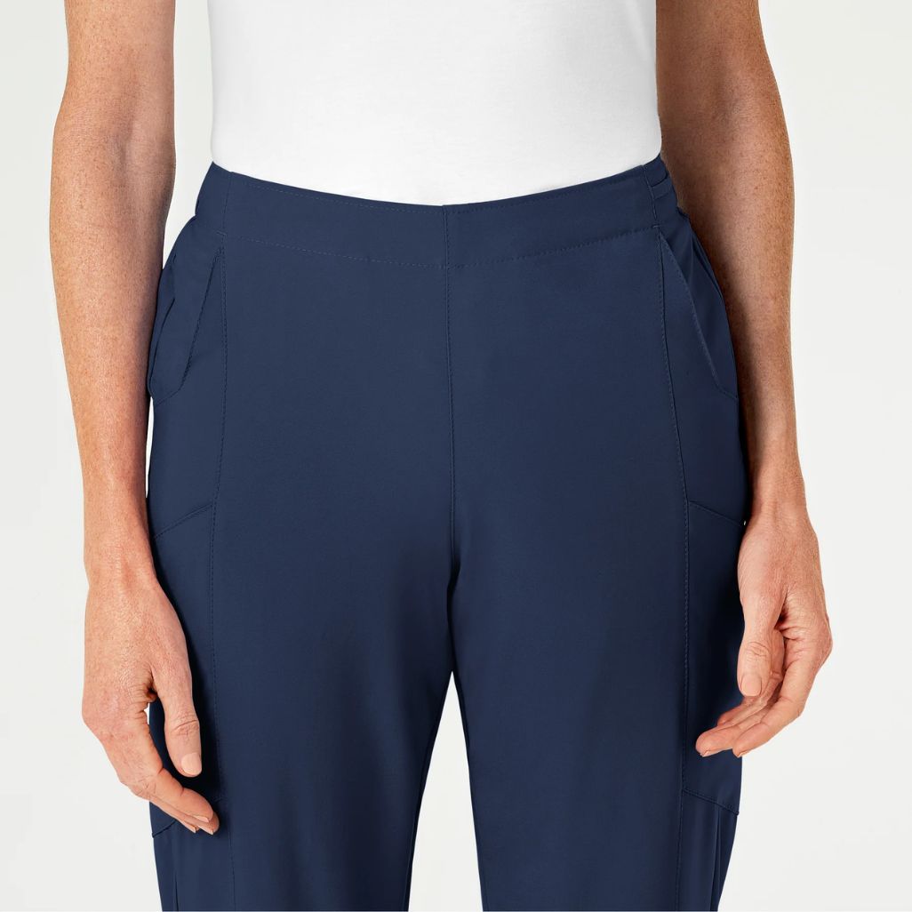 5155 - Womens Wink W123 Flat  Front Cargo Scrub Pant