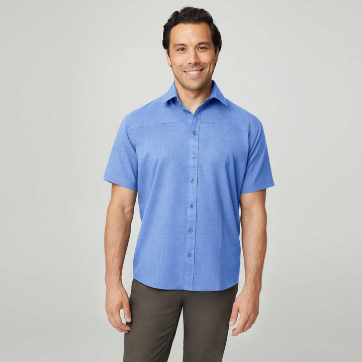 4145 SS - Mens City Collection Ezylin Short Sleeve Shirt