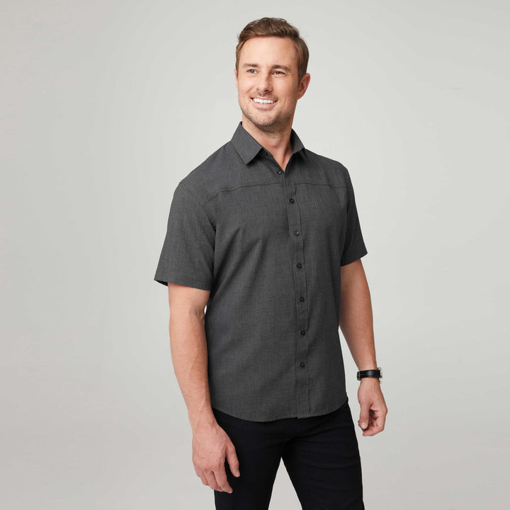4145 SS - Mens City Collection Ezylin Short Sleeve Shirt