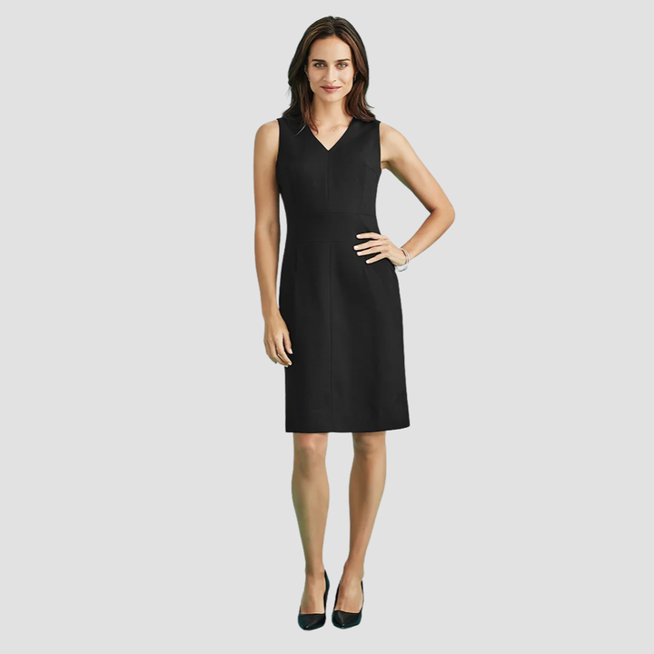 30121 - Womens Fashion Biz V-Neck Dress