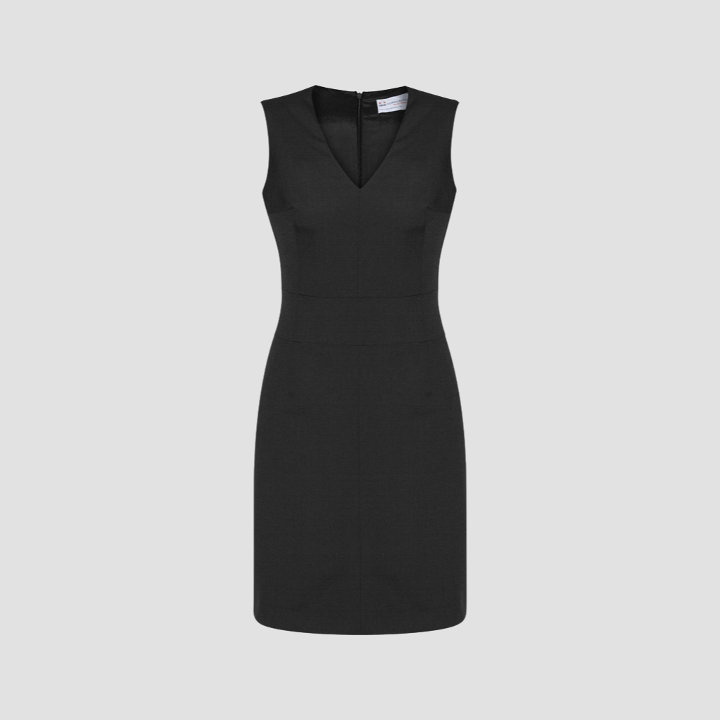 30121 - Womens Fashion Biz V-Neck Dress