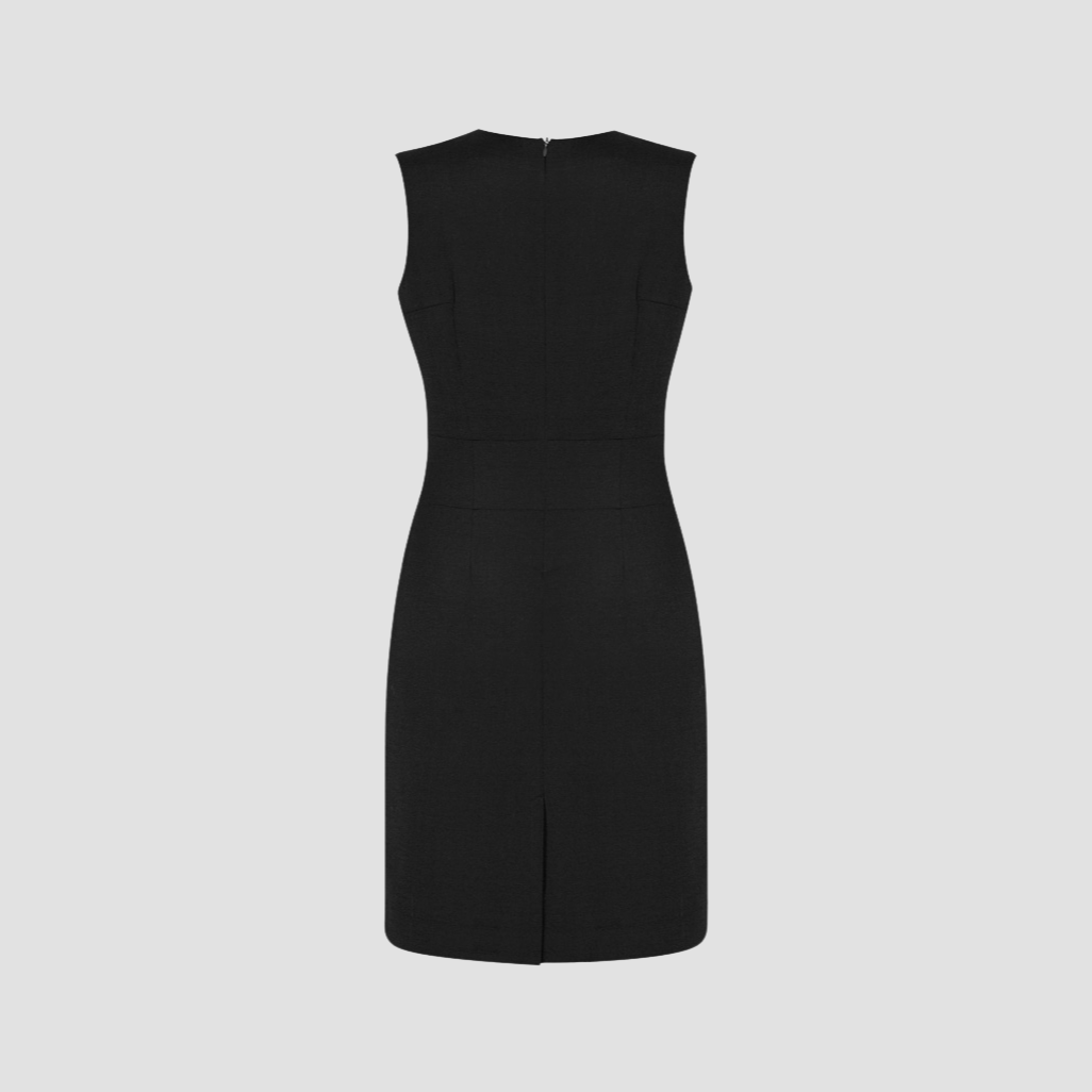 30121 - Womens Fashion Biz V-Neck Dress
