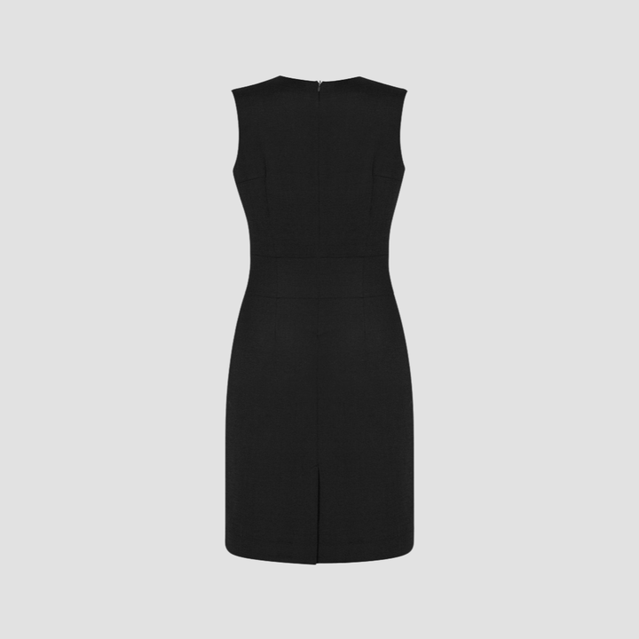 30121 - Womens Fashion Biz V-Neck Dress