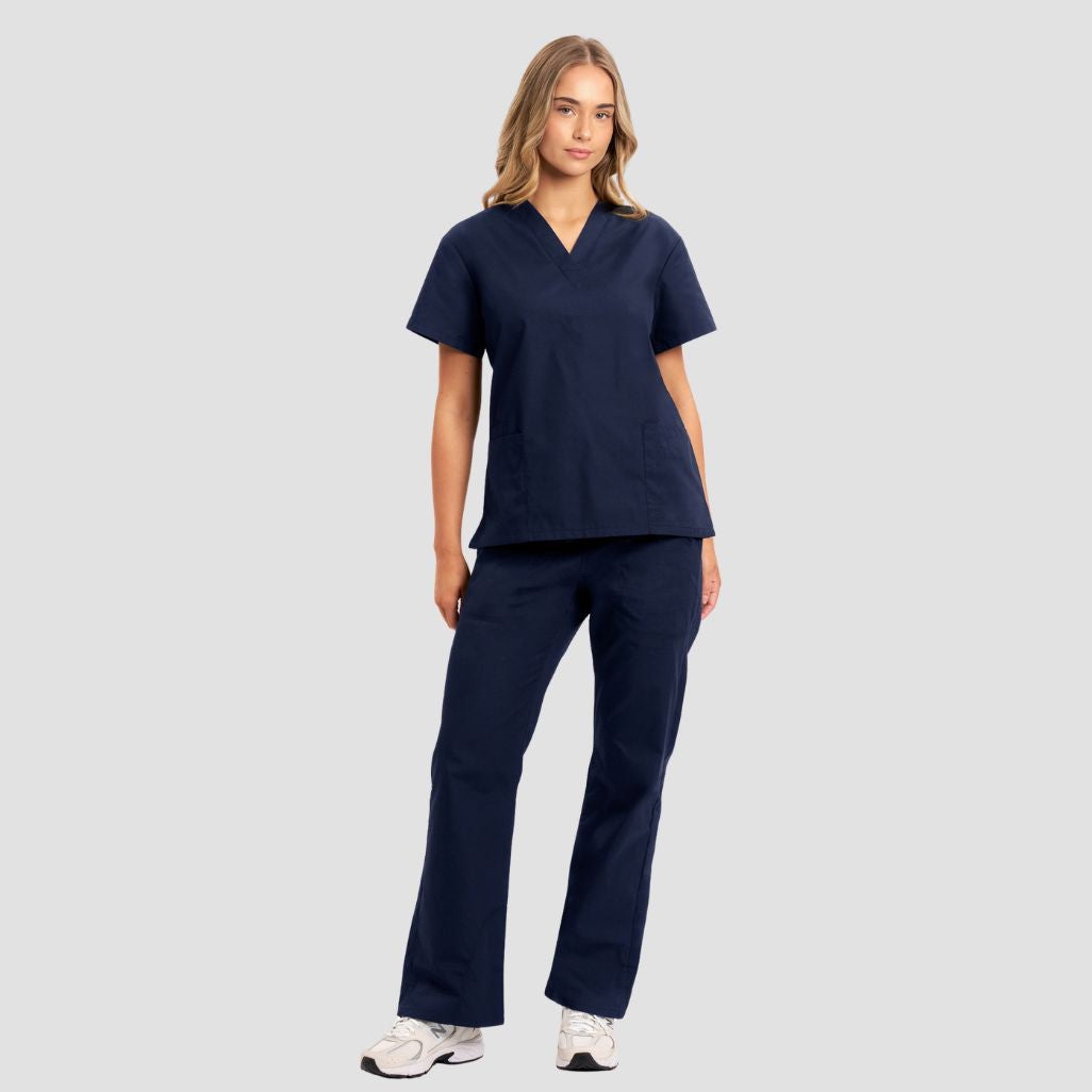 H10622 - Womens Fashion Biz Scrub Top