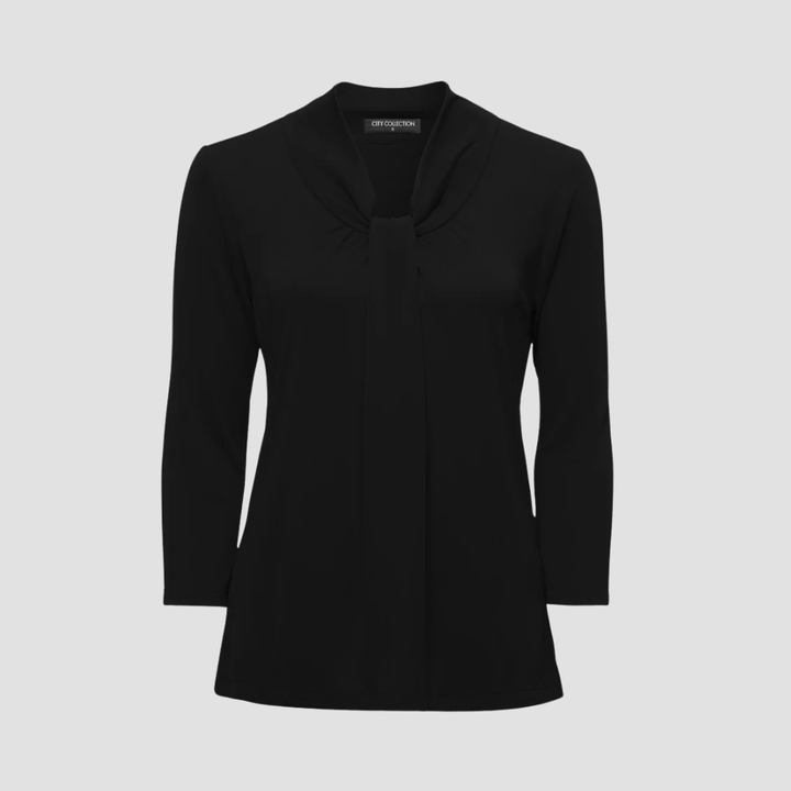 2221 - Womens City Collection Pippa 3/4 Sleeve Top