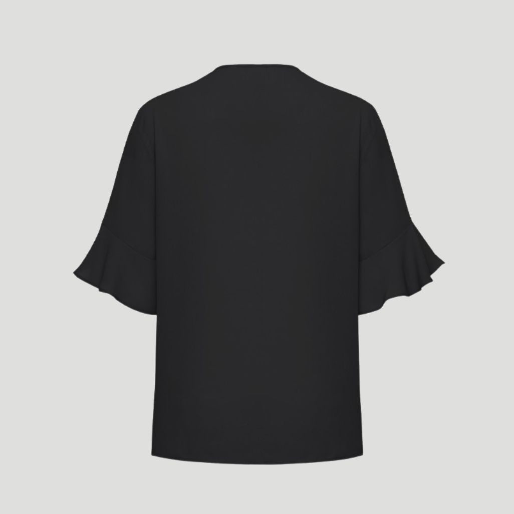 RB966LS - Womens Fashion Biz Aria Fluted Sleeve Blouse