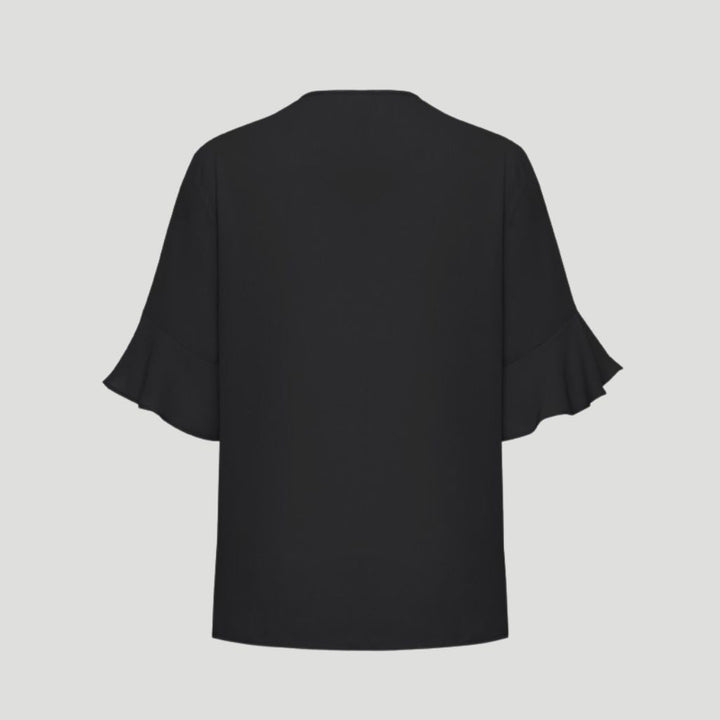 RB966LS - Womens Fashion Biz Aria Fluted Sleeve Blouse