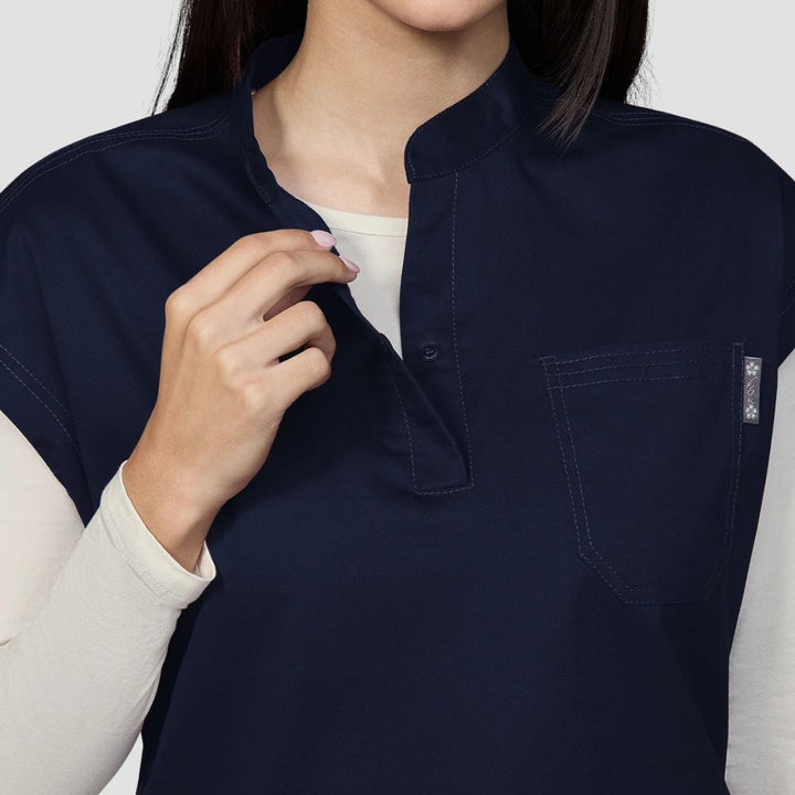 1148 - Limited Edition: Womens Koi Seraphine Scrub Top