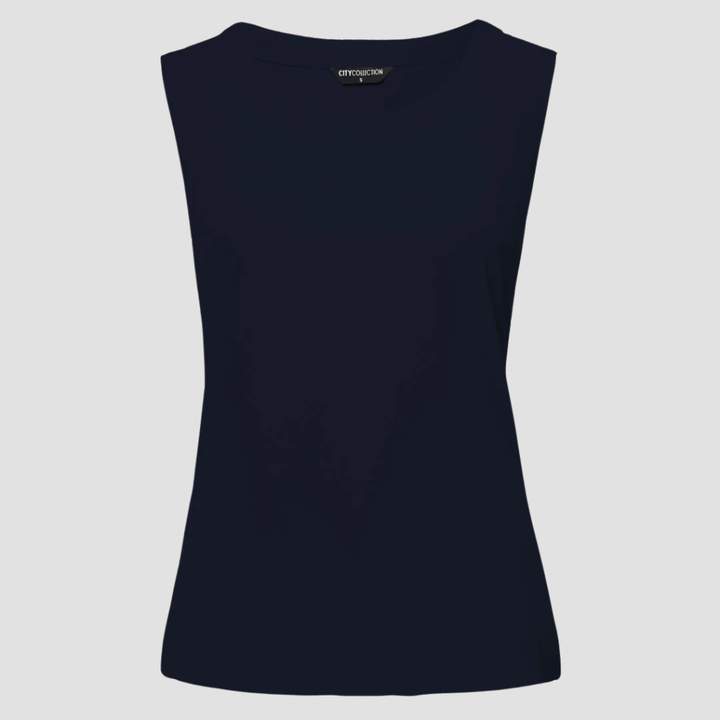 2292 - Womens City Collection Smart Knit Sleeveless Top