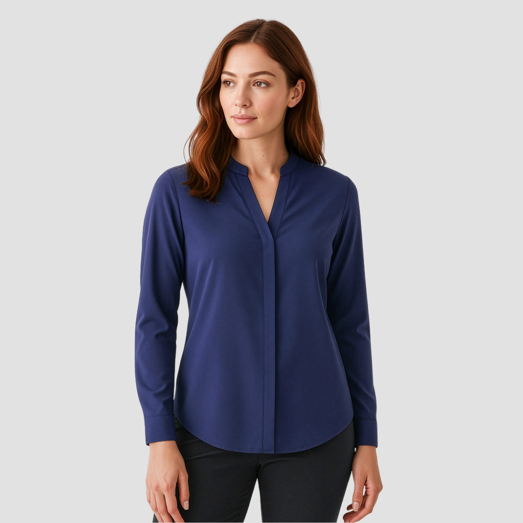 44210 - Womens Fashion Biz Juliette Long Sleeve Blouse