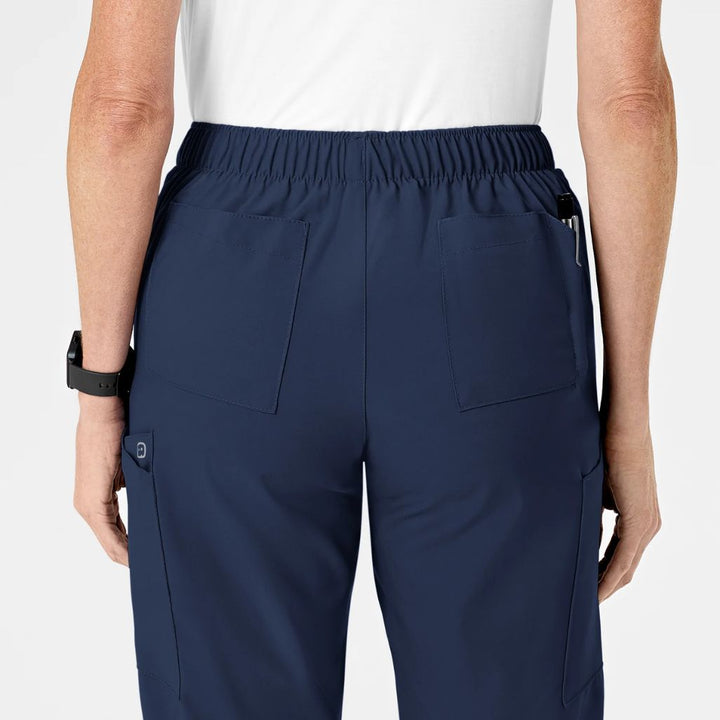 5155 - Womens Wink W123 Flat  Front Cargo Scrub Pant