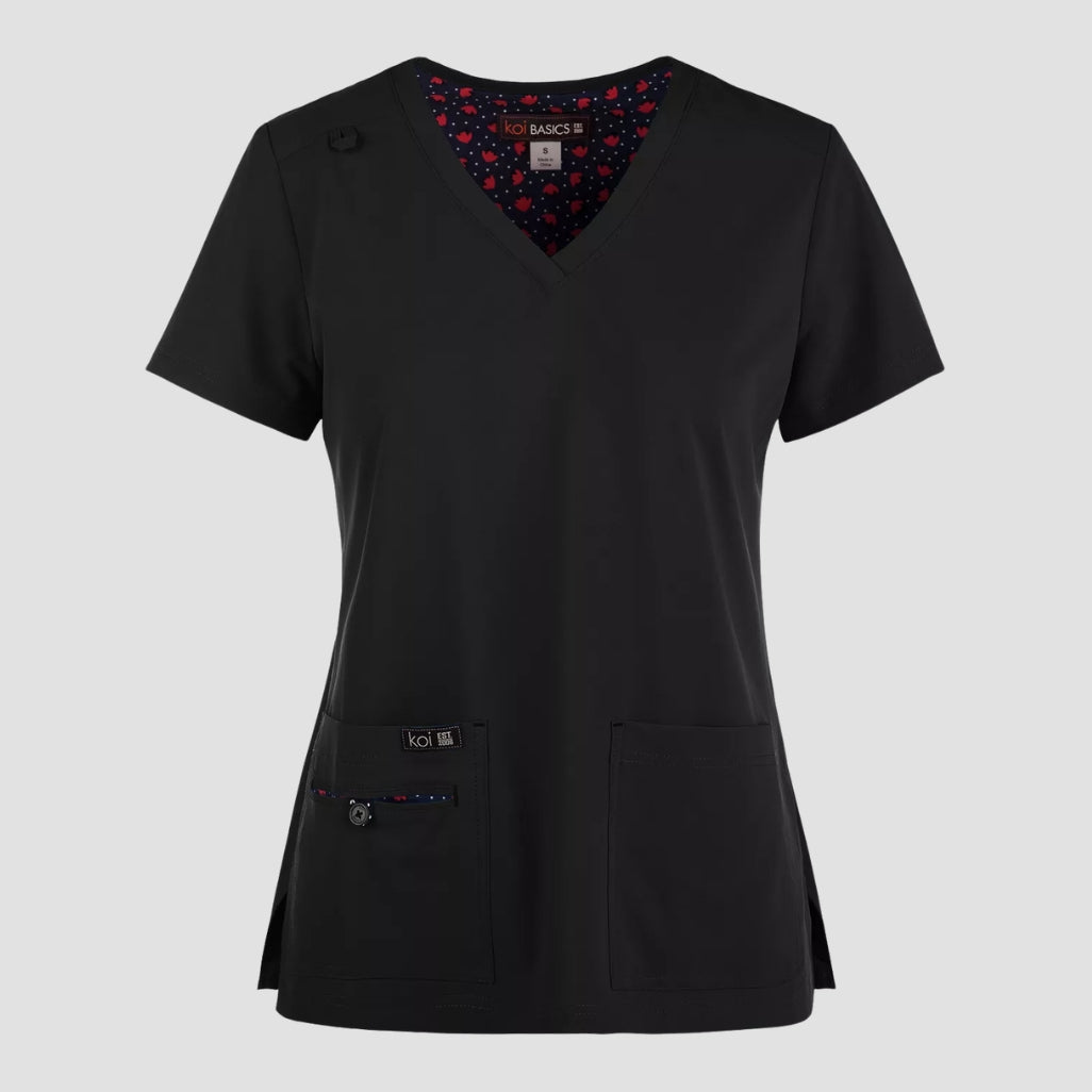 373 - Womens Koi Basics Becca Scrub Top