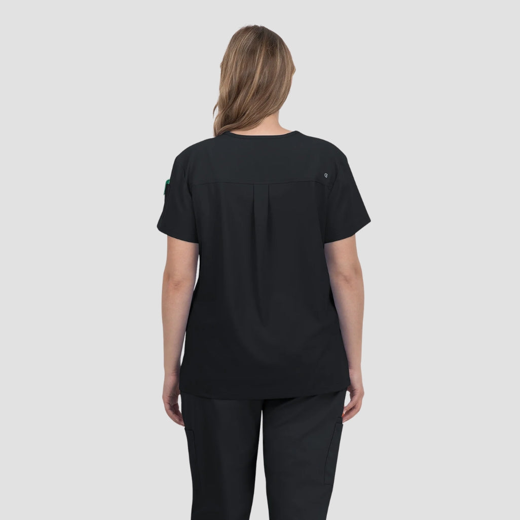 C100 - Womens Koi Cureology Aura Scrub Top