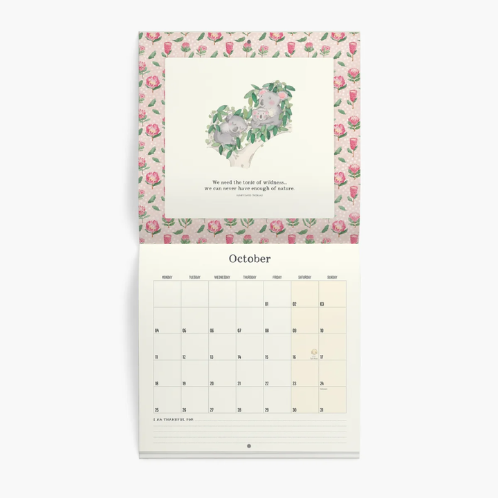 Twigseeds 2027 Wall Calendar
