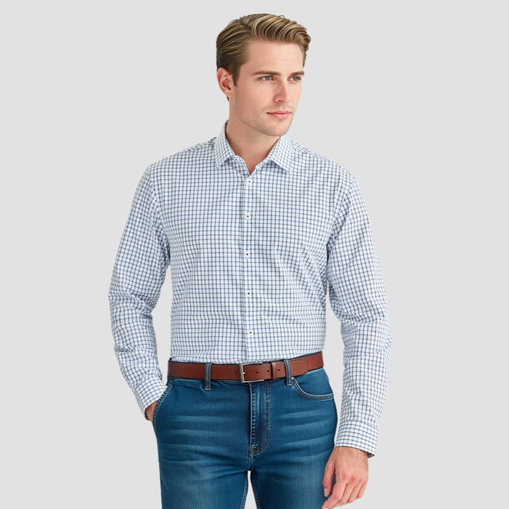 RS070ML - Mens Fashion Biz Noah Long Sleeve Shirt