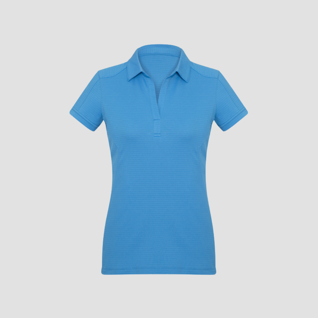 P706LS - Womens Fashion Biz Profile Short Sleeve Polo