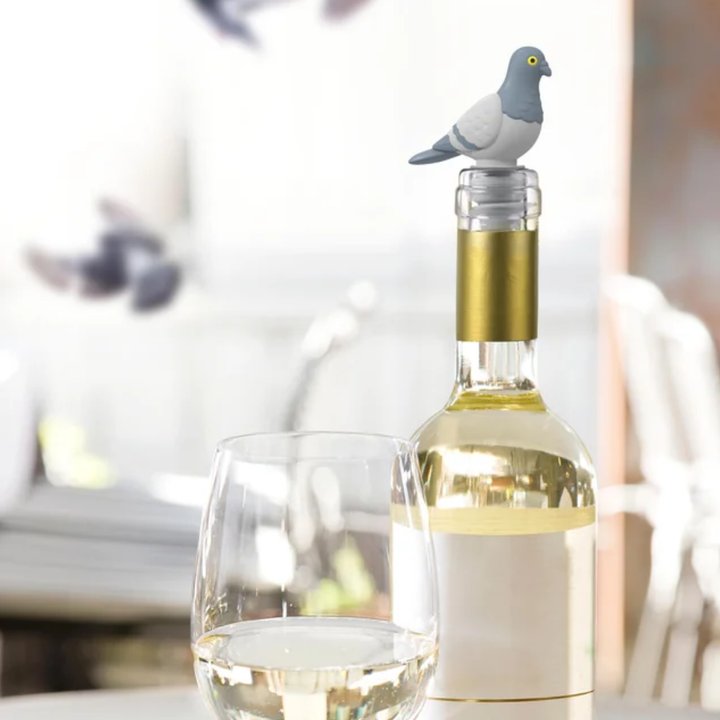 Fred City Stopper Wine Stopper Grey