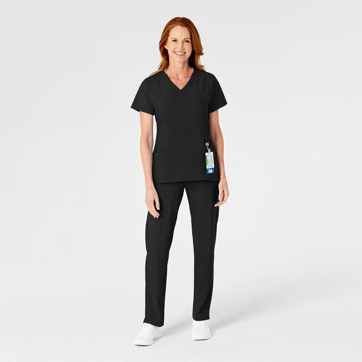 5155 - Womens Wink W123 Flat  Front Cargo Scrub Pant