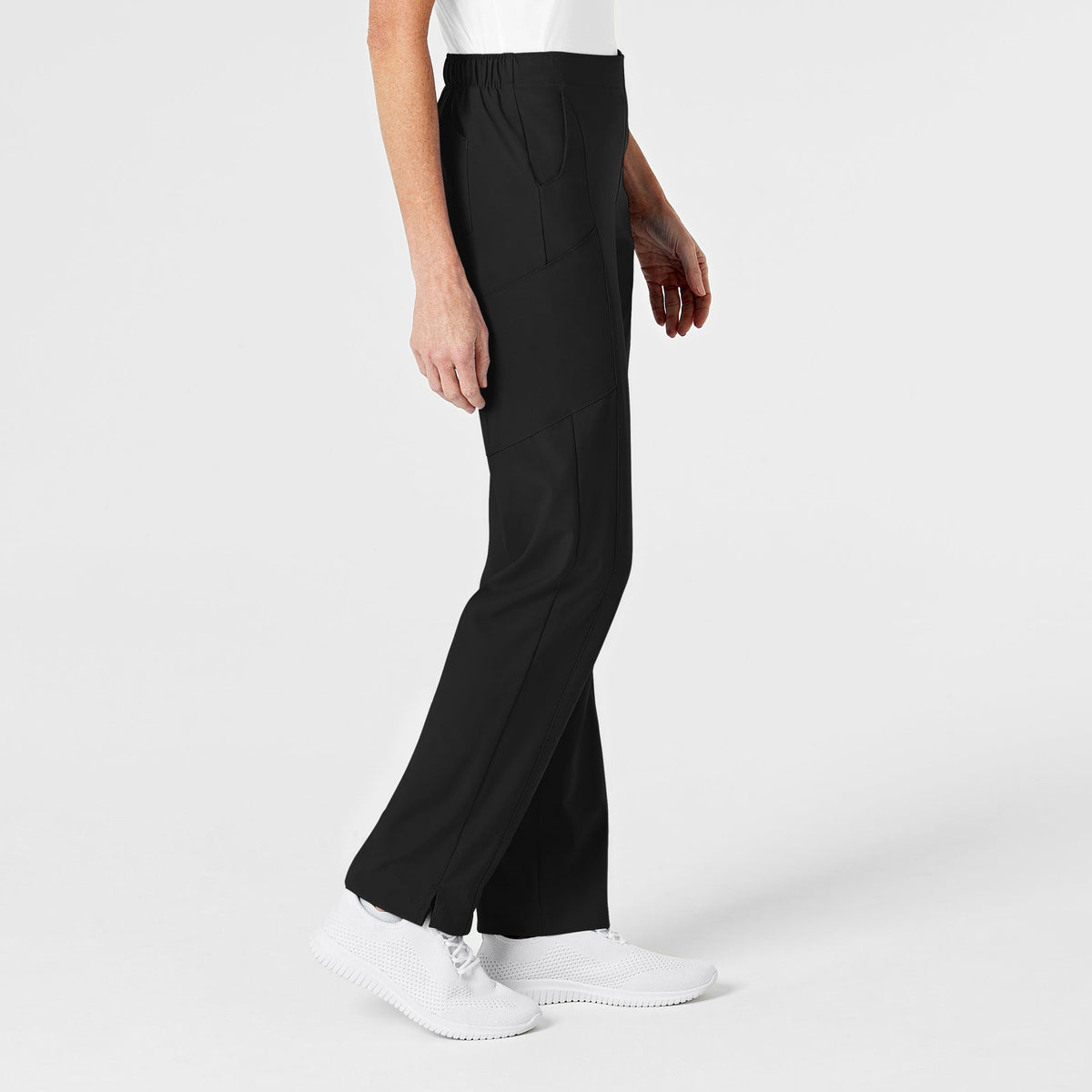 Black - W123 Womens Cargo Pant Set