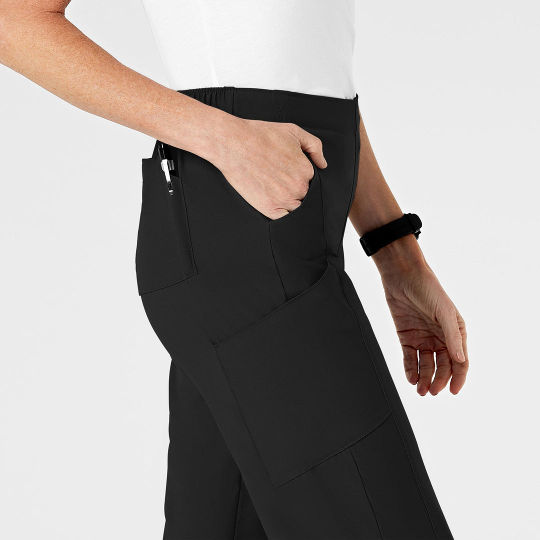 5155 - Womens Wink W123 Flat  Front Cargo Scrub Pant
