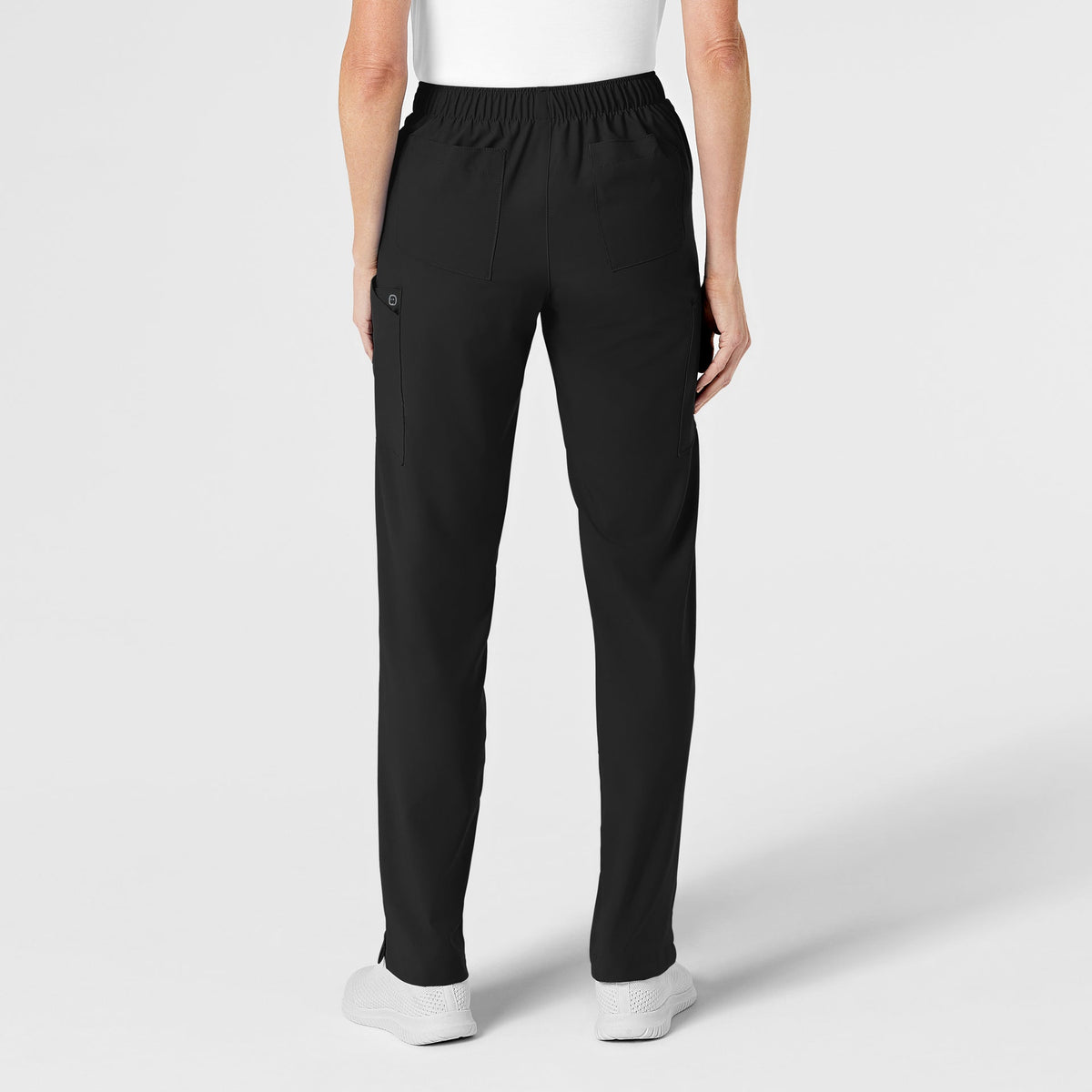 Black - W123 Womens Cargo Pant Set