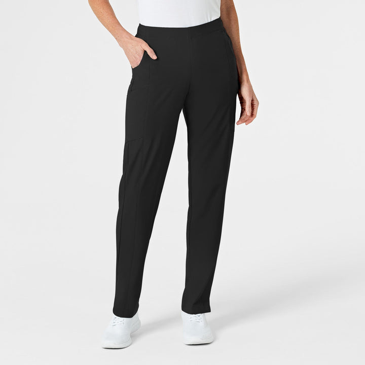 5155 - Womens Wink W123 Flat  Front Cargo Scrub Pant