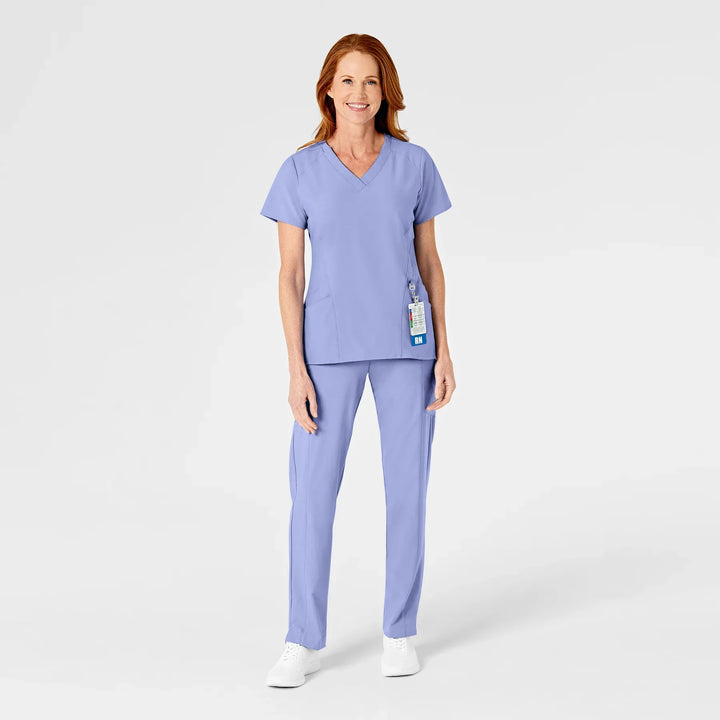 Ceil Blue - W123 Womens Cargo Pant Set