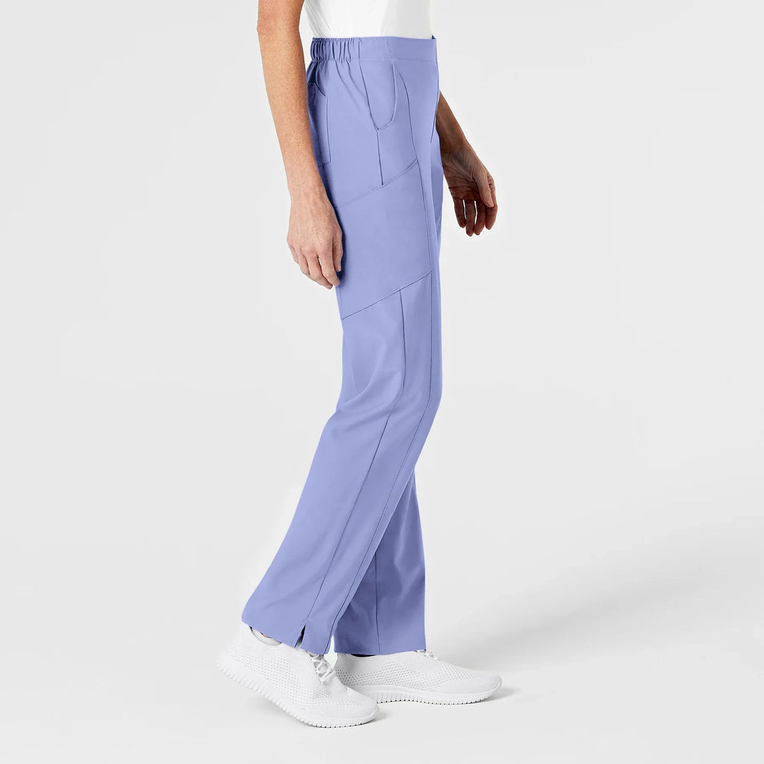 Ceil Blue - W123 Womens Cargo Pant Set