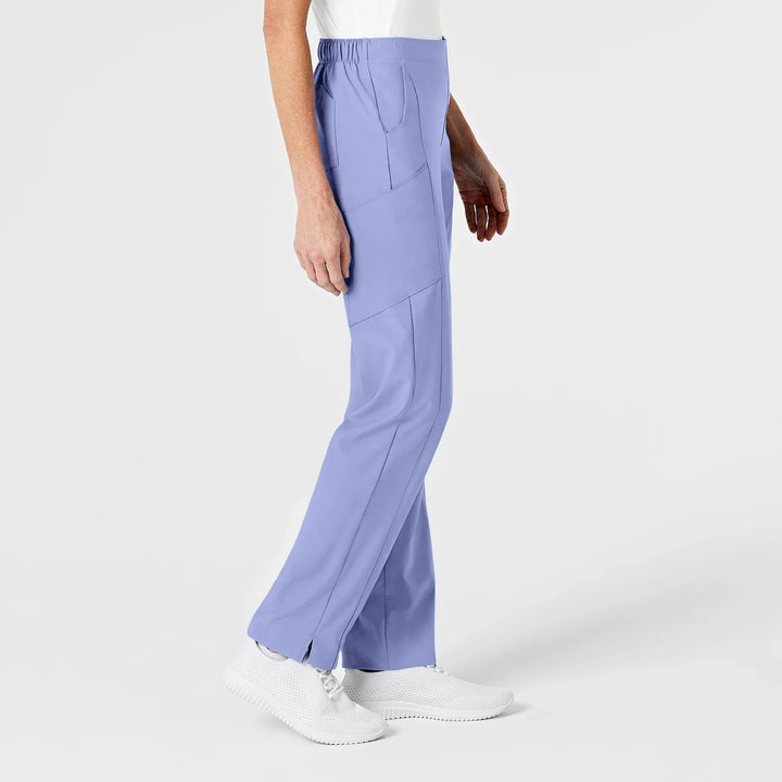 Ceil Blue - W123 Womens Cargo Pant Set