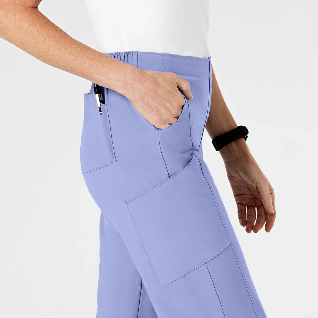 Ceil Blue - W123 Womens Cargo Pant Set