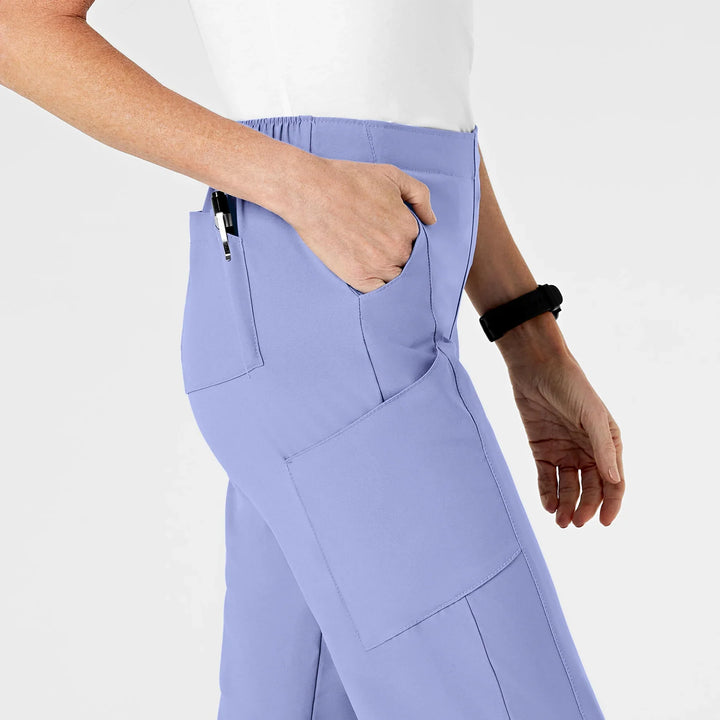 Ceil Blue - W123 Womens Cargo Pant Set