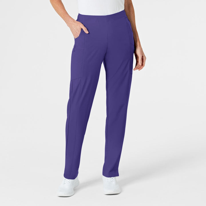 5155 - Womens Wink W123 Flat  Front Cargo Scrub Pant