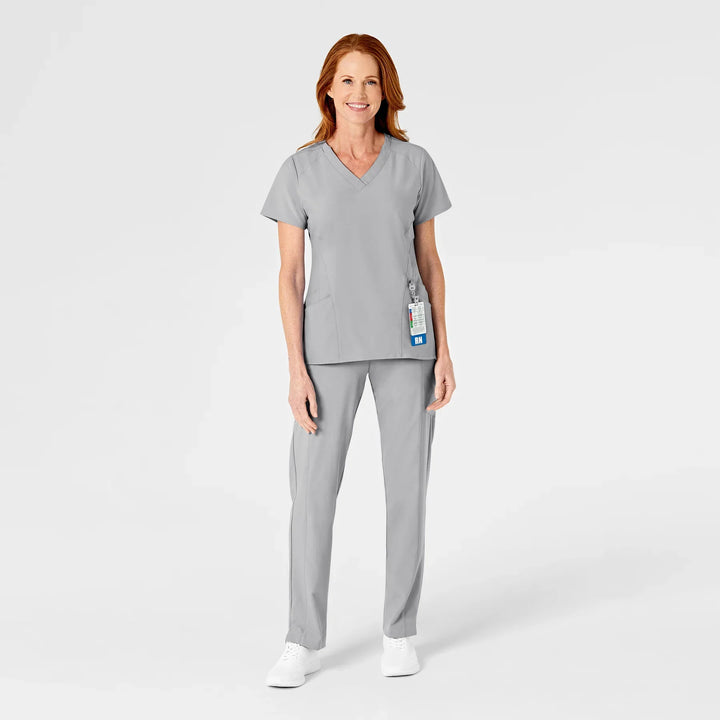 Light Grey - W123 Womens Cargo Pant Set
