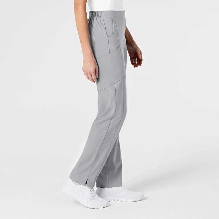 Light Grey - W123 Womens Cargo Pant Set
