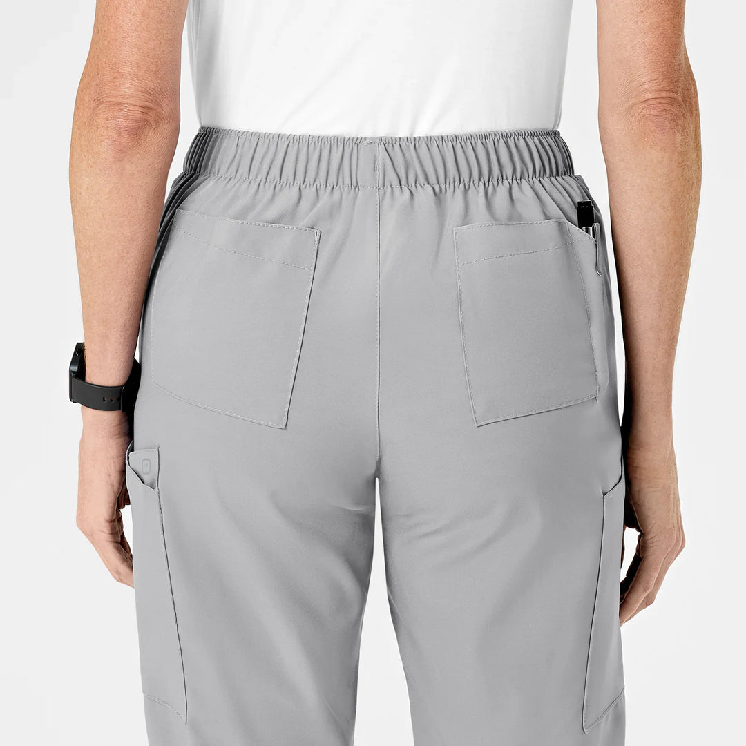 Light Grey - W123 Womens Cargo Pant Set