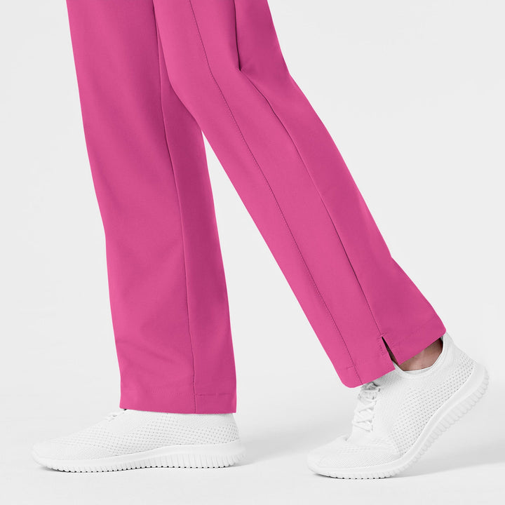 Hot Pink - W123 Womens Cargo Pant Set