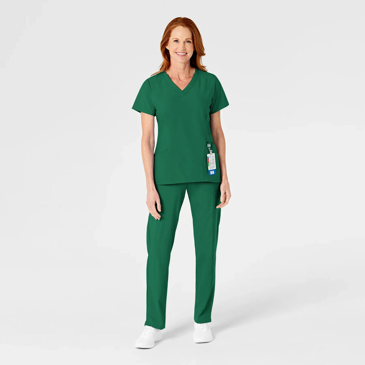 Hunter  Green - W123 Womens Cargo Pant Set