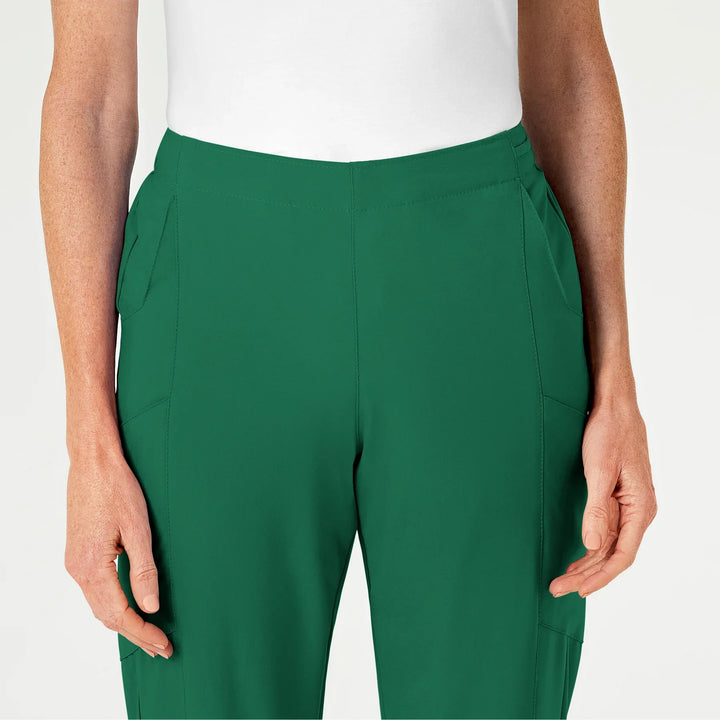 Hunter  Green - W123 Womens Cargo Pant Set