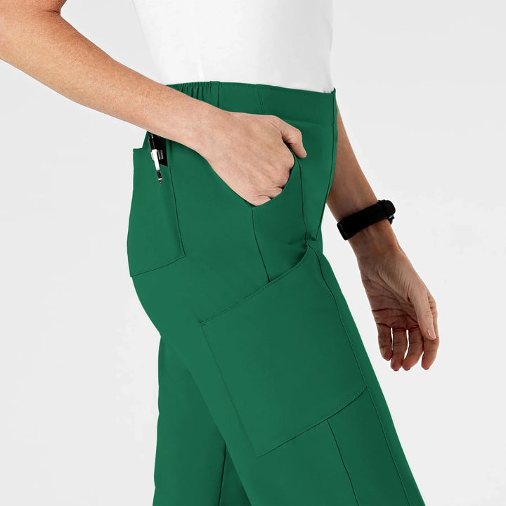 Hunter  Green - W123 Womens Cargo Pant Set