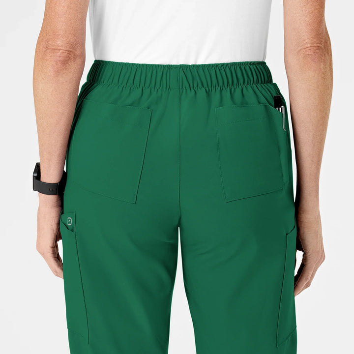 Hunter  Green - W123 Womens Cargo Pant Set