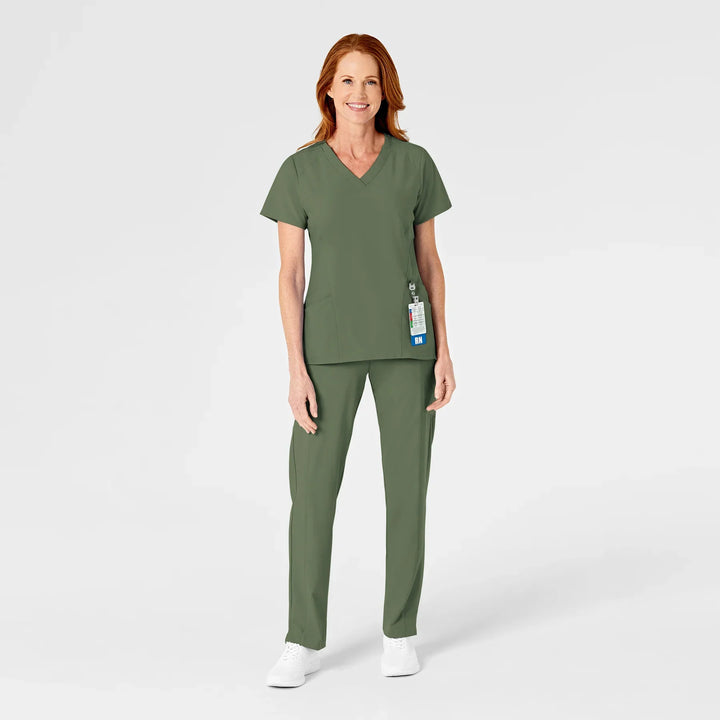 Olive - W123 Womens Cargo Pant Set