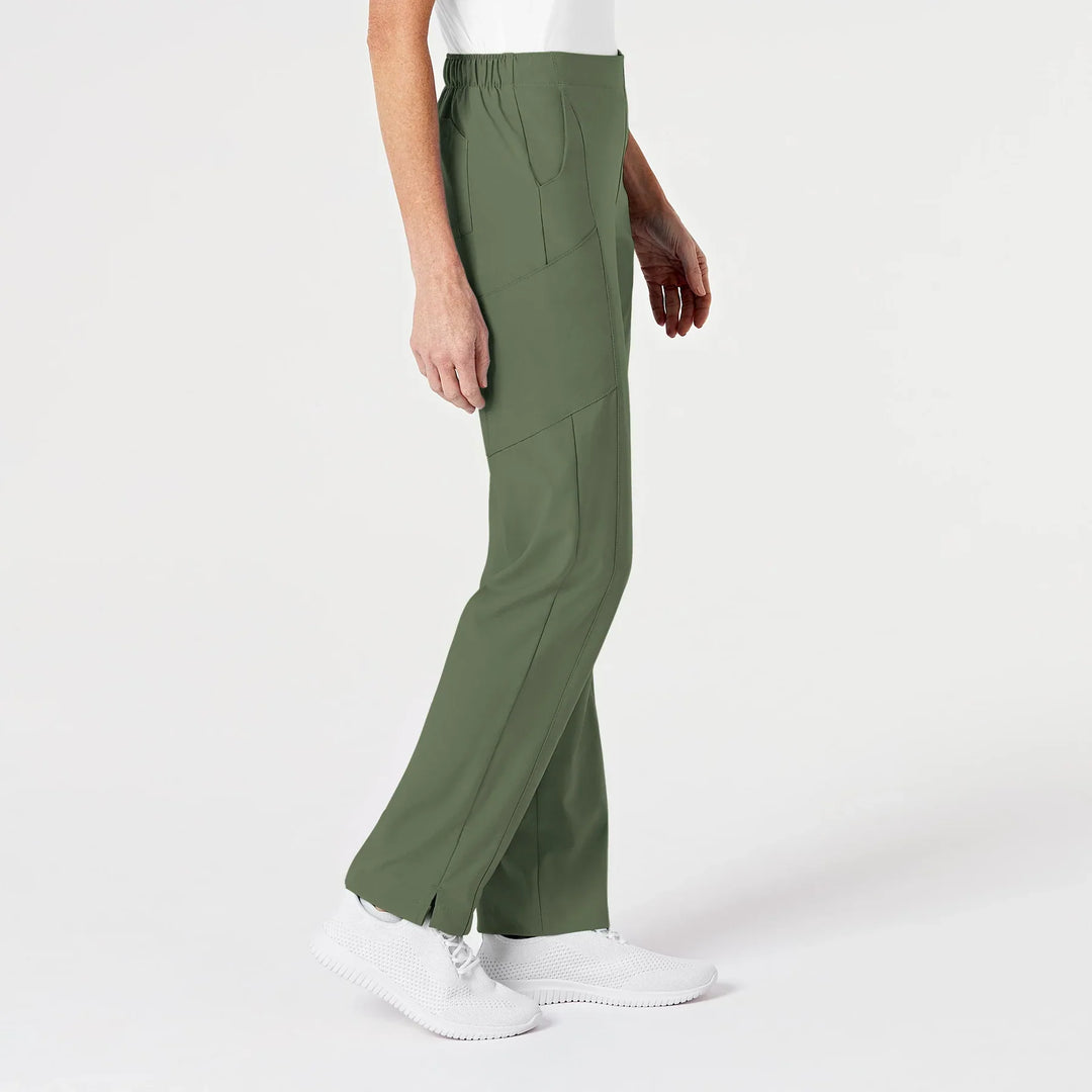 Olive - W123 Womens Cargo Pant Set