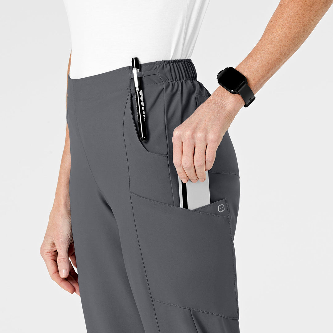 Pewter - W123 Womens Cargo Pant Set