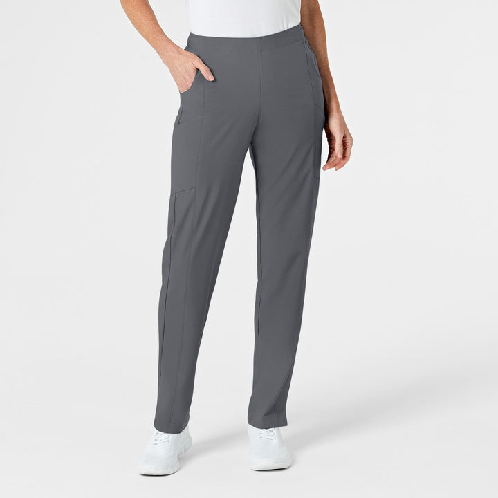 5155 - Womens Wink W123 Flat  Front Cargo Scrub Pant