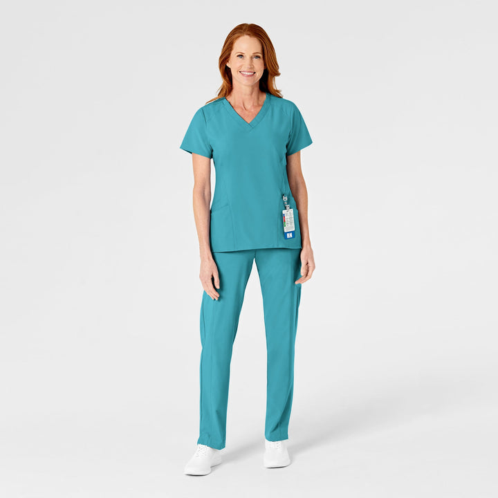 Teal - W123 Womens Cargo Pant Set